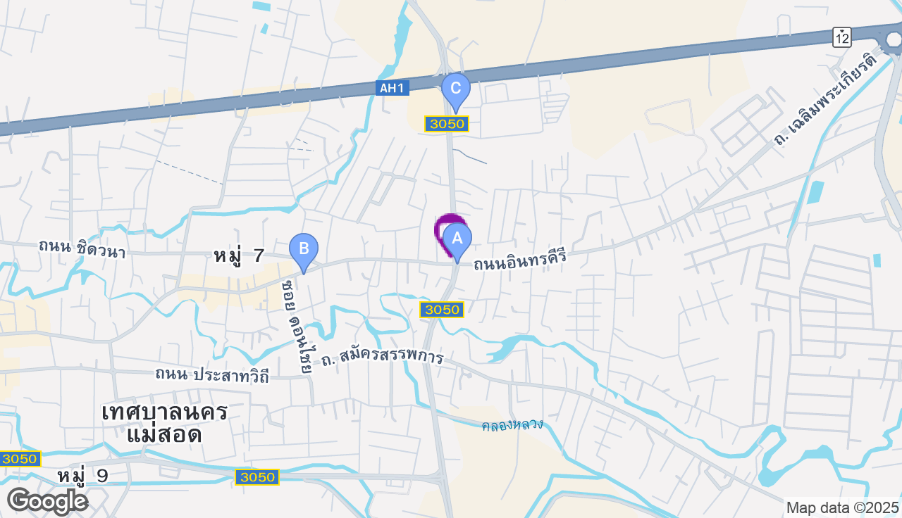 แยกเจ้าสัว มุ่งหน้าโรบินสัน