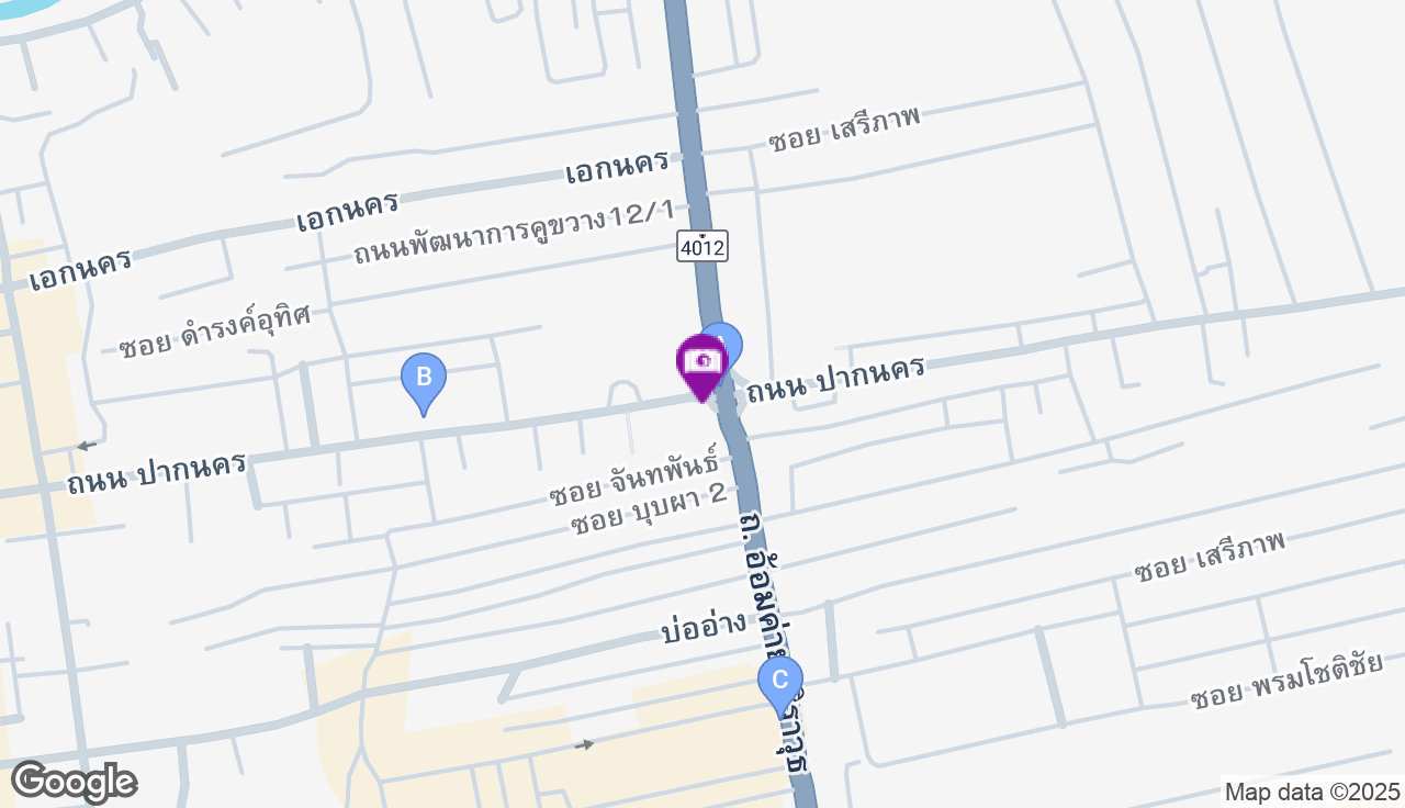 สี่แยกคูขวาง ถนนพัฒนาการคูขวาง