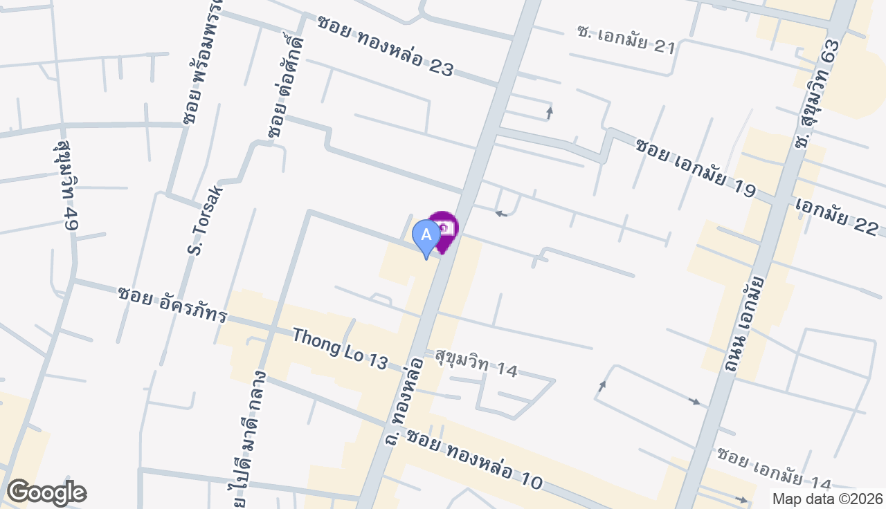 สุขุมวิท 55 (ทองหล่อ)-ปากซอยทองหล่อ 17