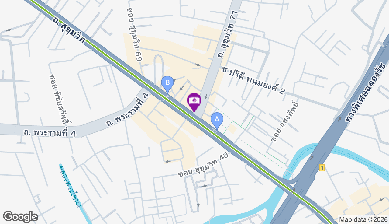 แยกพระโขนง ปากซอยสุขุมวิท 71