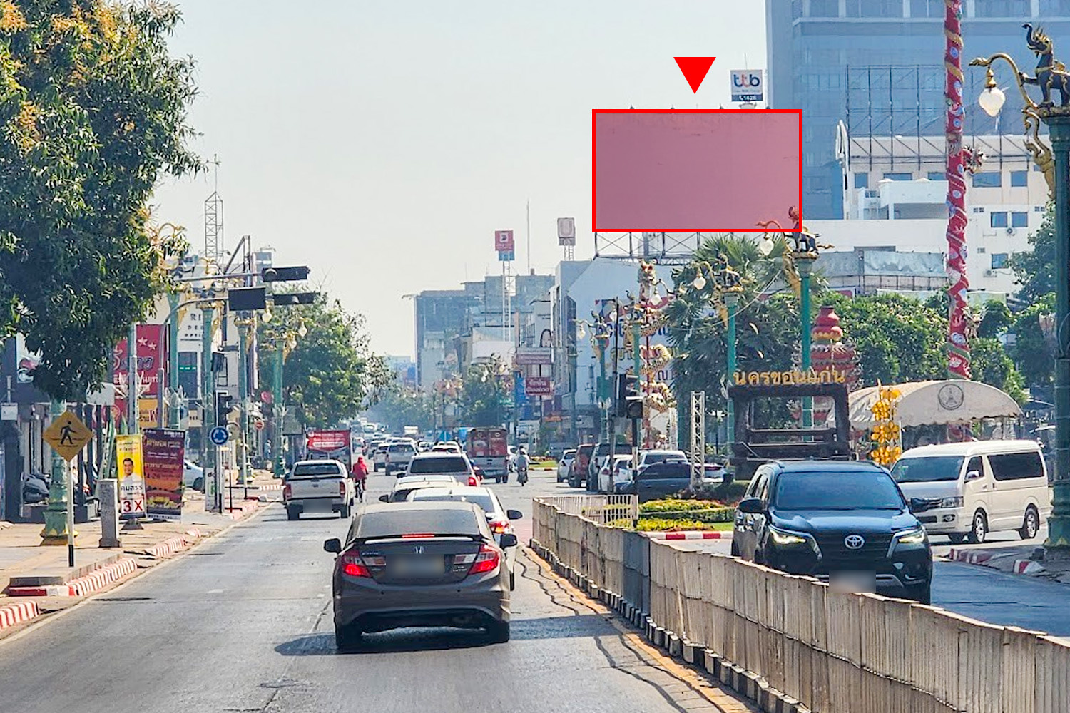 ศาลหลักเมืองขอนแก่น(ศรีจันทร์ขาเข้า)