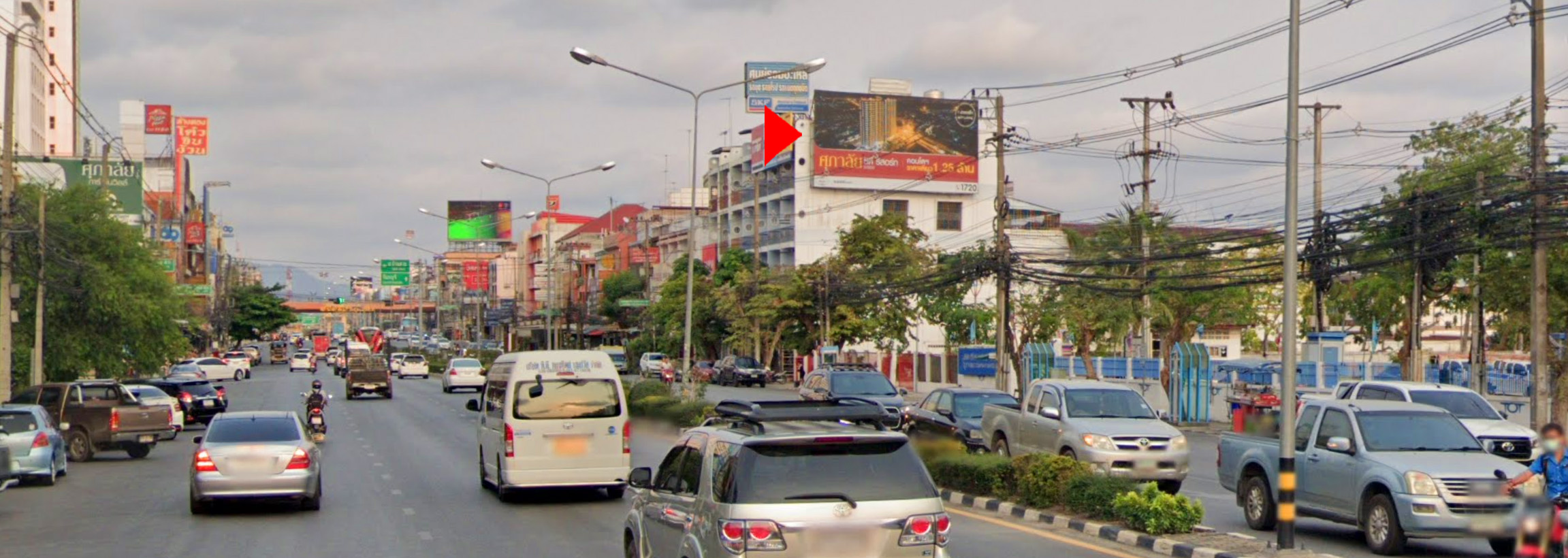 ถนนสุขุมวิท - ก่อนถึงแยกโรงพยาบาลระยอง